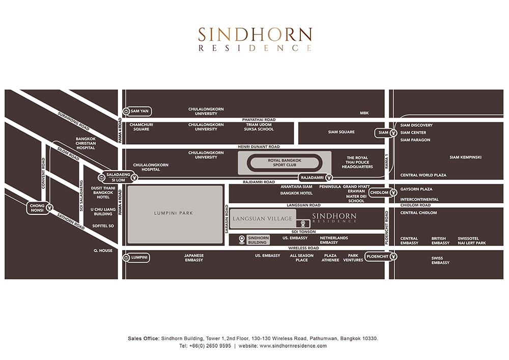 sindhorn residence map