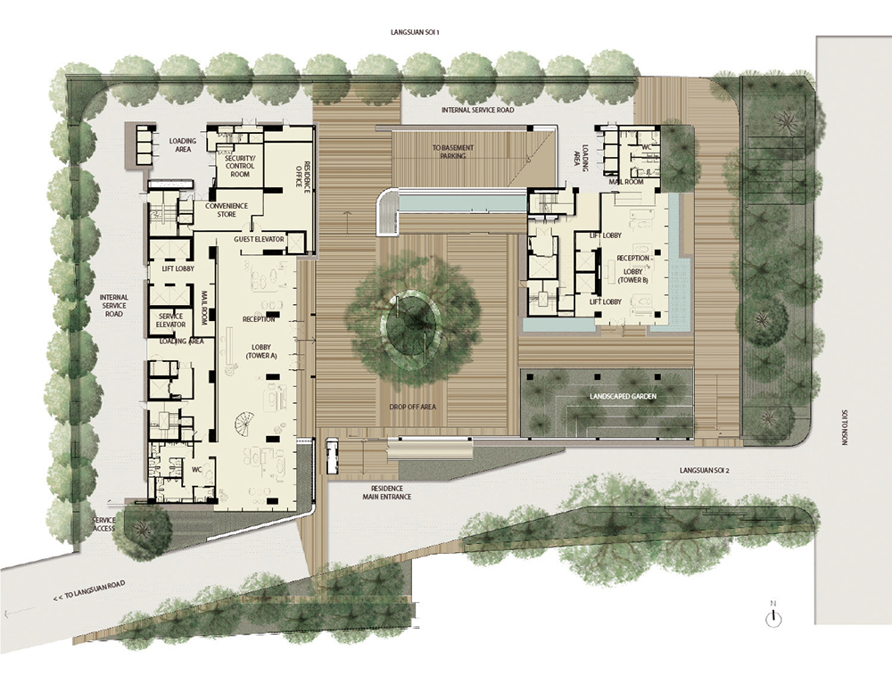 sindhorn residence project plan master
